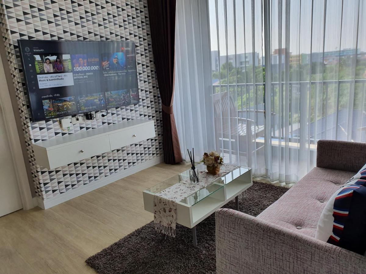 Execlusive Seaview 1 Bedroom Suite With Toproof Pool At The Patio Bangsaen Luaran gambar
